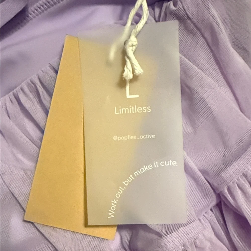 POPFLEX Lilac Mini Skirt - Picture 2 of 3